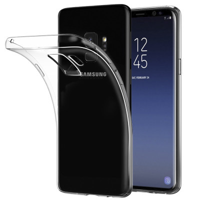 Силиконови гърбове Силиконови гърбове за Samsung Силиконов гръб ТПУ ултра тънък за Samsung Galaxy J4 2018 J400F кристално прозрачен